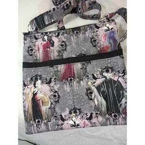 Unbranded Disney Villain Queen Fabric Flat Shoulder Bag Adjustable Strap Lots Of